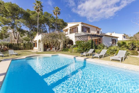 Cool off with a refreshing dip in the outdoor pool