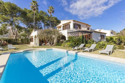 Cool off with a refreshing dip in the outdoor pool