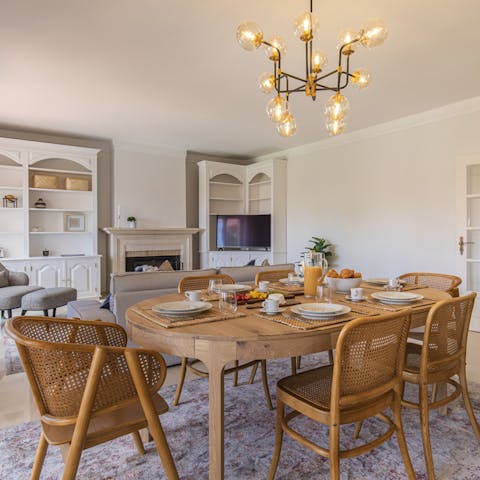Look forward to sitting down with your loved ones and tucking into a home-cooked full-course dinner