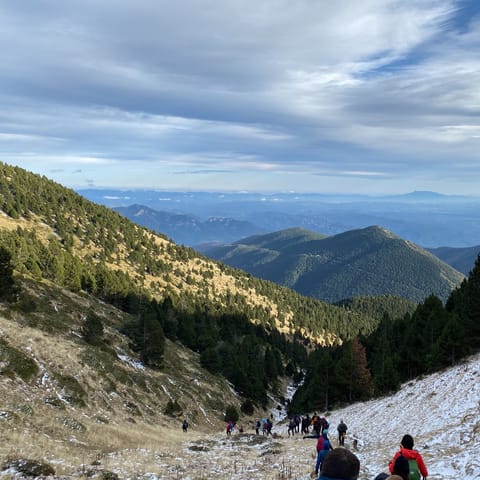 Lace up your walking boots and head up on one of the surrounding mountain peaks