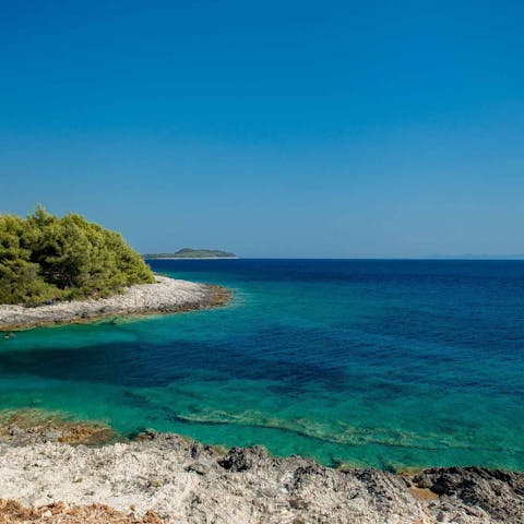 Skip down to the beach at the bottom of your garden