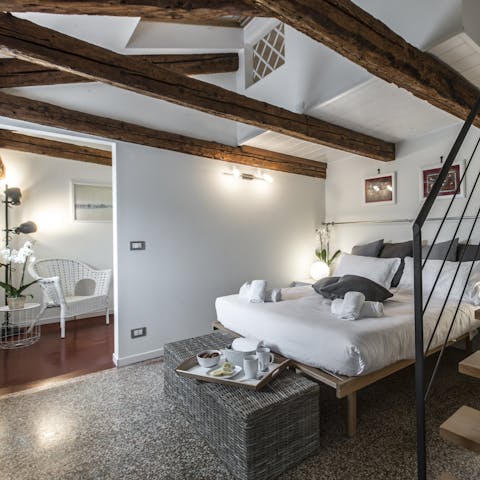 Soak up the characterful charms of this historic building