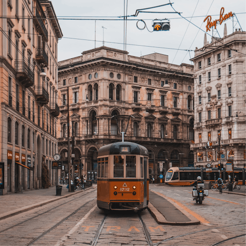 Hop on the tram to see the sights – who wants to visit the Duomo?