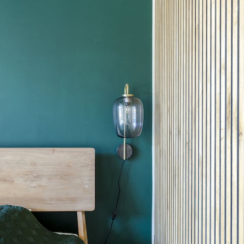 Characterful bedside lights