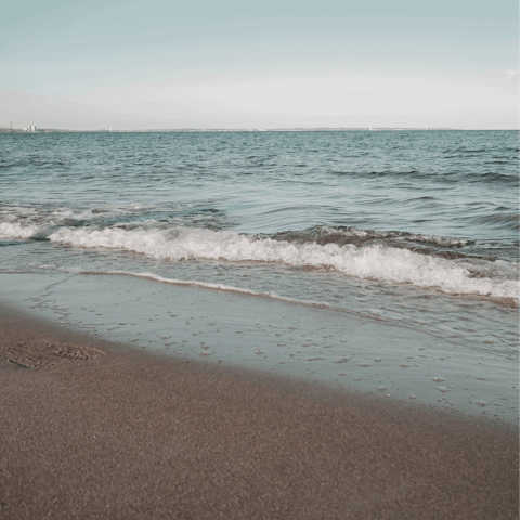 Walk along the sandy beaches, before finding the perfect spot to relax