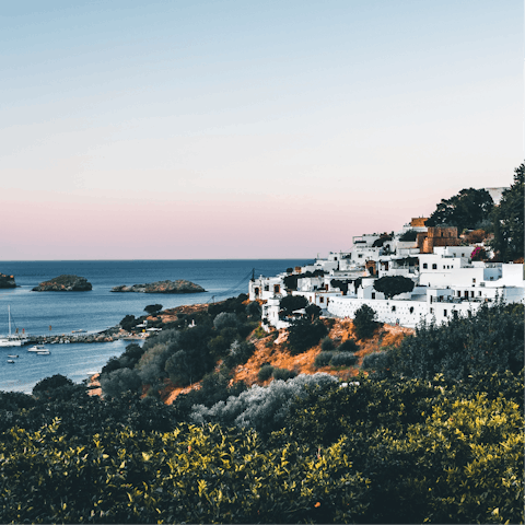 Spend a day sightseeing your way across the atmospheric city of Rhodes