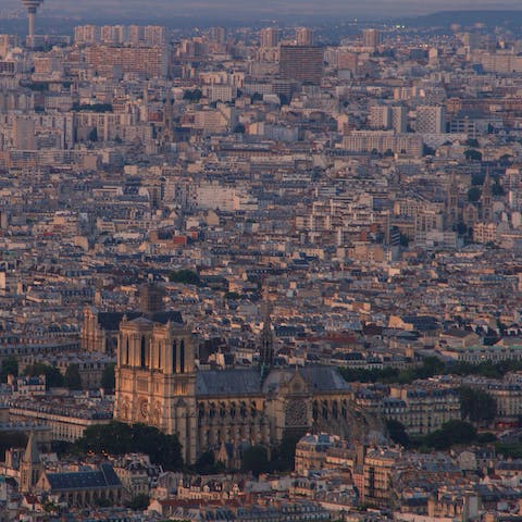 Stay in the vibrant area of Montparnasse, close to the beautiful Luxembourg Gardens