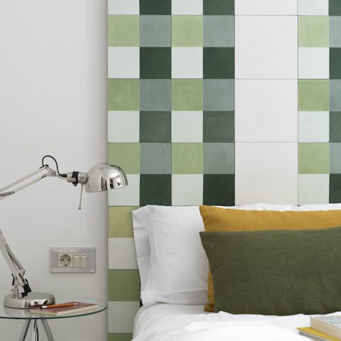 The unique headboard