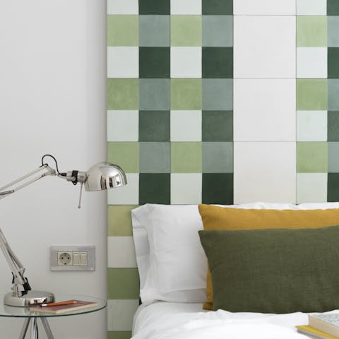 The unique headboard