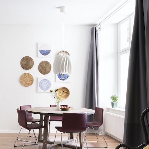 Plenty of natural light