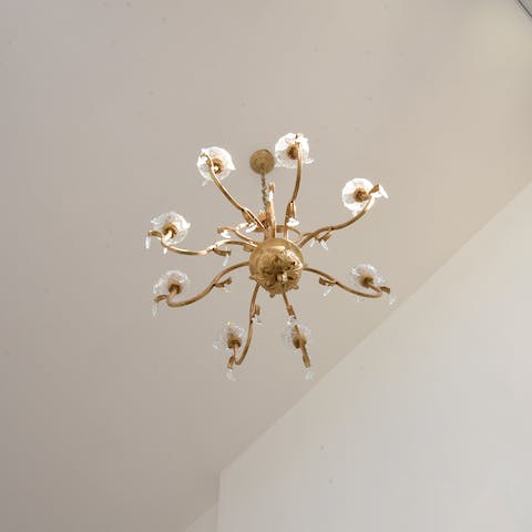 The seriously high ceilings