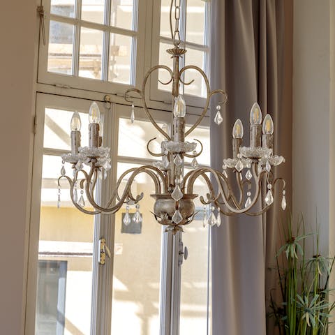 The classic chandelier