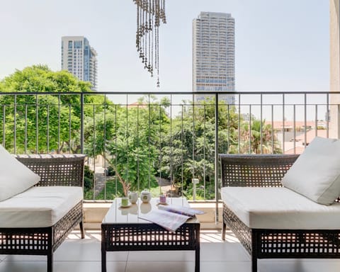 Wake up with a coffee on your private balcony