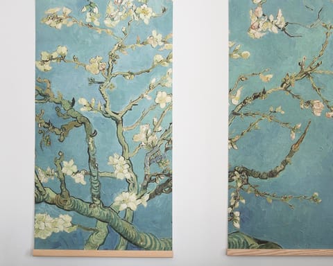 The decorative mini tapestries
