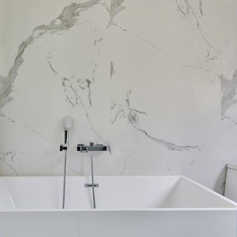 The bath to relax