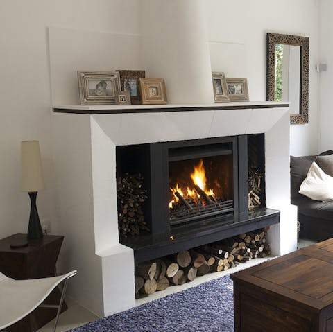 Get The Fireplace Going