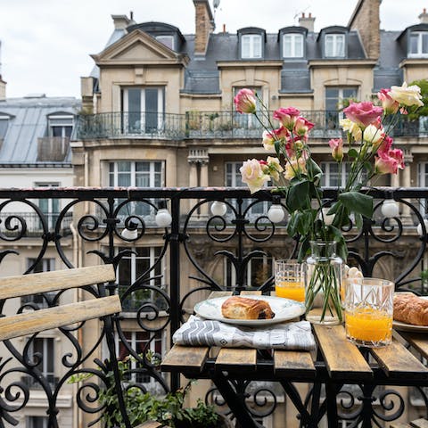 Quaint outdoors for a drink al fresco