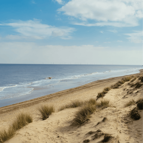 Spend the day at Sheringham beach