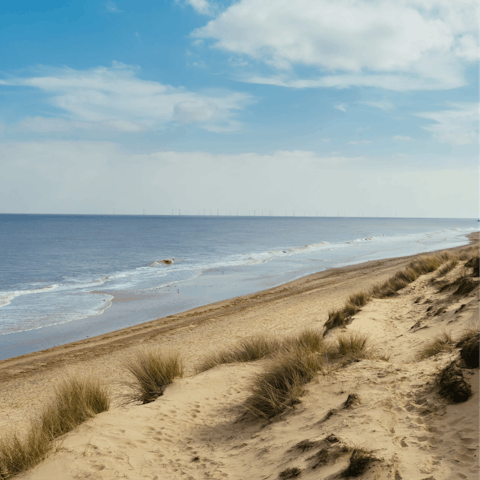 Spend the day at Sheringham beach