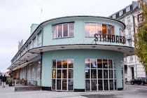 Eat in the Old Ferry Terminal at The Standard