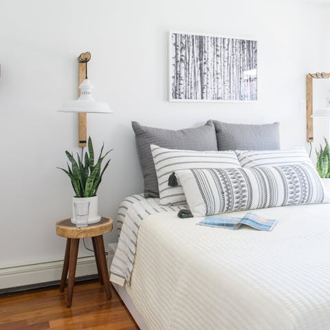 The perfectly curated bedroom