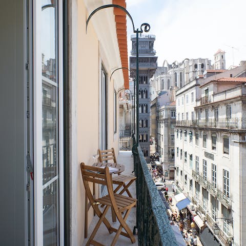 The cosy balcony