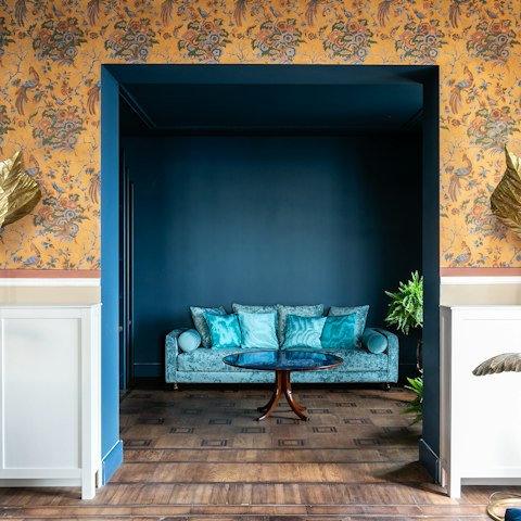 Fall in love with the Art Deco interiors