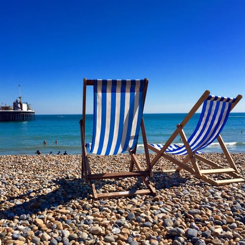 Spend the day sunbathing at the beach