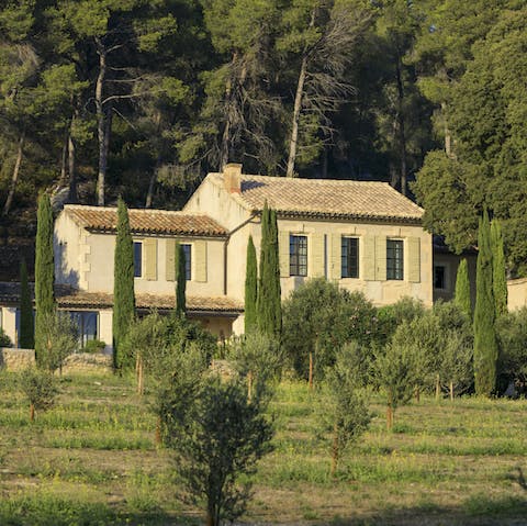 Set in the picture-perfect rustic French countryside