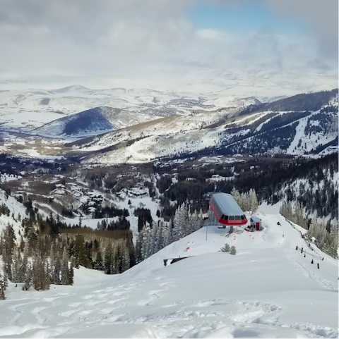 Hit the slopes of Park City, less than a fifteen-minute drive away