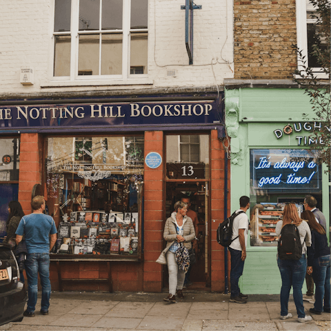 Spend an afternoon exploring nearby Notting Hill