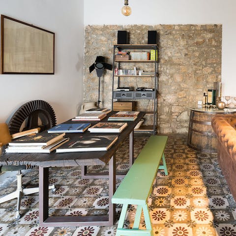 Meet other residents in the clubhouse over a glass of Sicilian wine