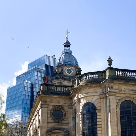 Visit the St Philip’s Cathedral in the city centre and admire the architecture