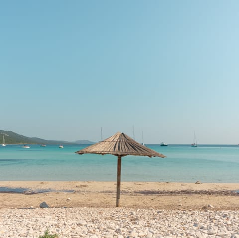 Drive fifteen minutes to the beaches of Palavas-les-Flots