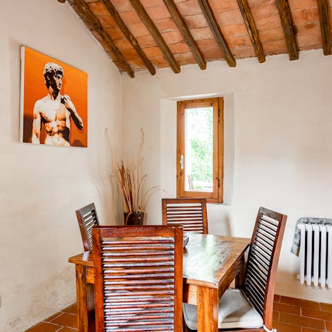 Guests loved the delicious homemade breakfast prepared by the host.