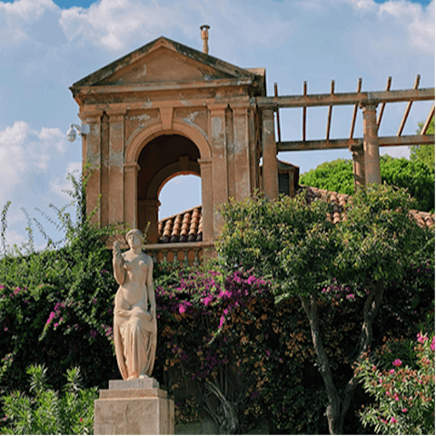 Enjoy a fresh-air-filled stroll around Pedralbes Park