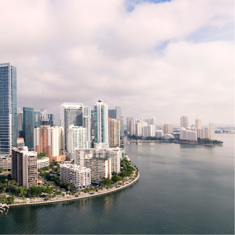 Drive south to Miami and explore the Magic City