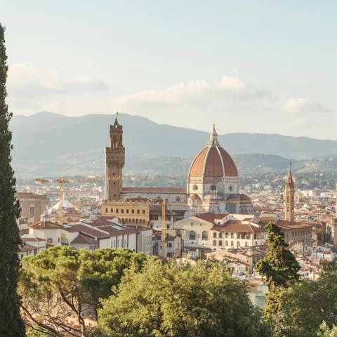 Soak up the historic charm of Florence from the city centre