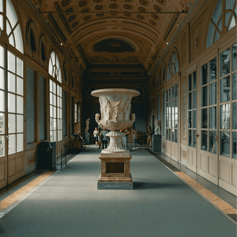 Be inspired while exploring the Uffizi Gallery