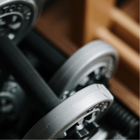 Stay on top of your workout goals at the communal gym