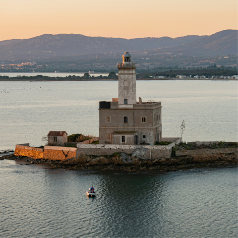 Venture further into the coastal city of Olbia