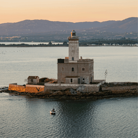 Venture further into the coastal city of Olbia