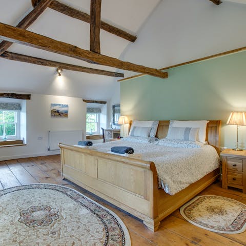 Slumber amidst centuries of history in big bedrooms
