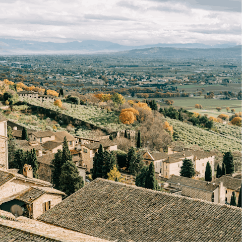 Drive to the nearby village of Colfiorito and enjoy charming local cuisine and spring water fountains