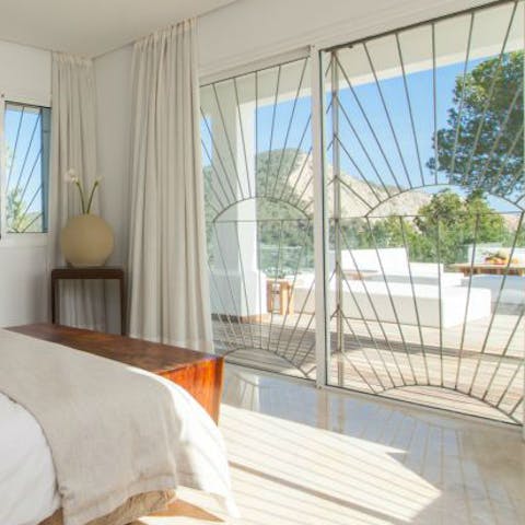 Appreciate the little design touches like these beautiful windows