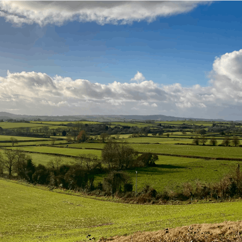 Explore the Somerset countryside on a nearby trail