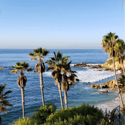 Head to Ocean Beach, just a fifteen-minute walk away