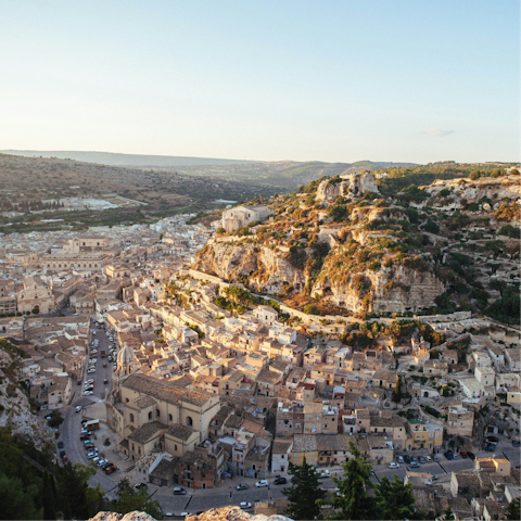 Be inspired by the historic heart of Scicli – a short drive away