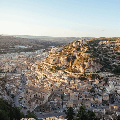 Be inspired by the historic heart of Scicli – a short drive away