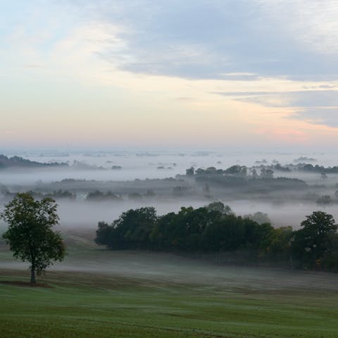 Embrace long walks through the Cotswolds countryside
